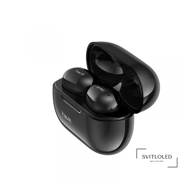 Безпровідні навушники Havit TW925 TWS Чорний (26048), Бездротові, Bluetooth, Вакуумні, Чорний, 20Hz~20KHz, 10, 22dB, 6, 32, 3, 2