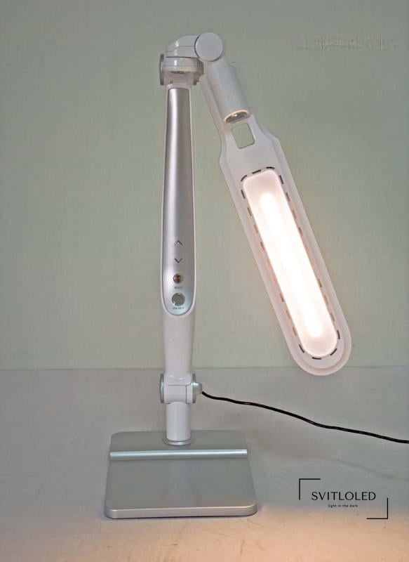Настільна лампа Horoz EBRU 10 Вт 3000-6000К Срібло