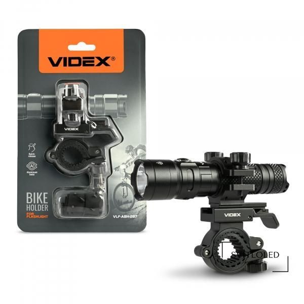 Тримач для ліхтарика 20 &ndash; 28 мм Videx Алюміній VLF-ABH-287 (27653)