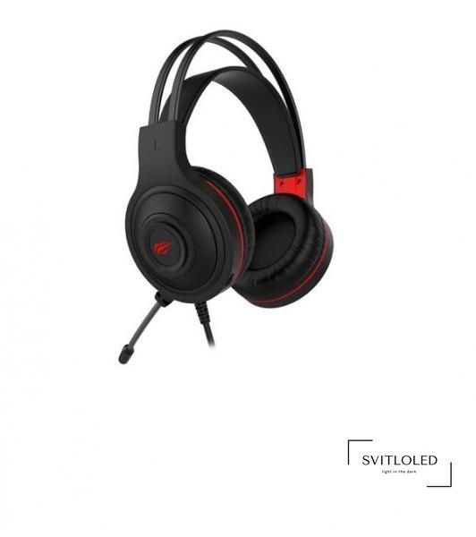 Навушники з мікрофоном Havit HV-H2011D USB + 3,5мм (25632)