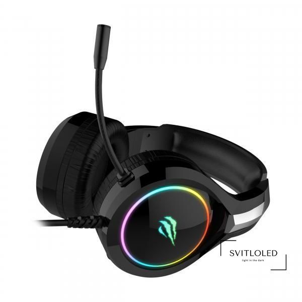 Навушники з мікрофоном Havit HV-H2232d USB + 3,5 мм (25069)