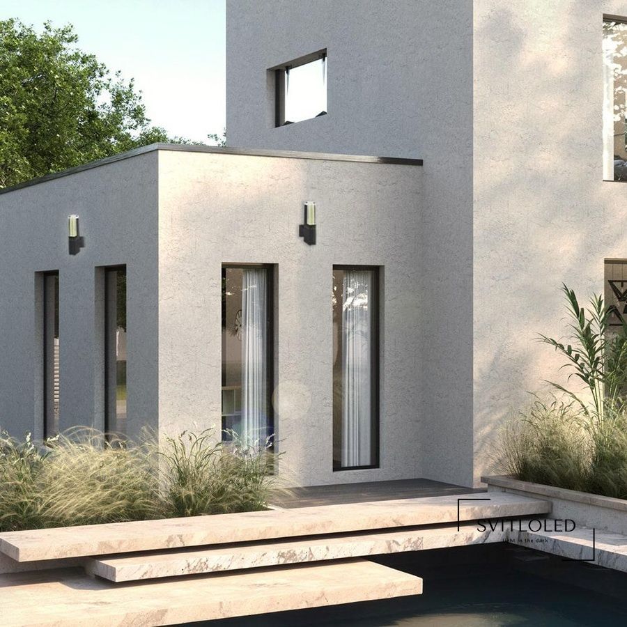 Вуличний світильник Ardero Arctic DH0161ARD 7 Вт 3000 K Чорний (80634)