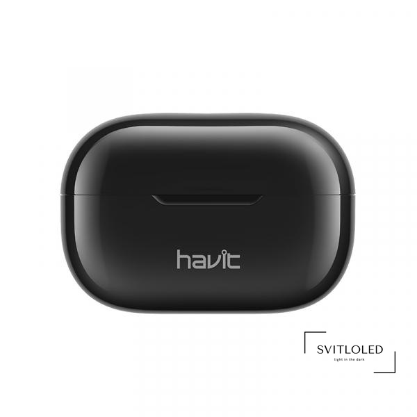 Безпровідні навушники Havit TW925 TWS Чорний (26048), Бездротові, Bluetooth, Вакуумні, Чорний, 20Hz~20KHz, 10, 22dB, 6, 32, 3, 2