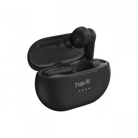 Безпровідні навушники Havit TW915 TWS 40mAh х 2 Чорний (26084), Бездротові, Bluetooth V5.0, Вакуумні, Чорний, 20Hz-20kHz, 10, 22dB, 10, 32, 6, 2