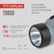 Ліхтарик Titanum TLF-T09SO з акумулятором та сонячною панеллю 200 lm (27415)