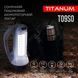 Ліхтарик Titanum TLF-T09SO з акумулятором та сонячною панеллю 200 lm (27415)