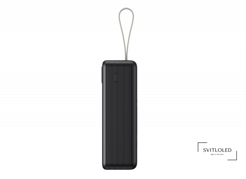 Повербанк Havit HV-PB71 з ліхтариком 50000 mAh Чорний (27563)