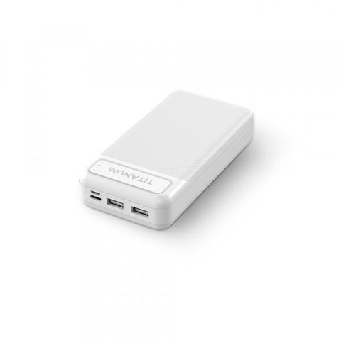 Повербанк Titanum 913 20000 mAh Білий (27357)