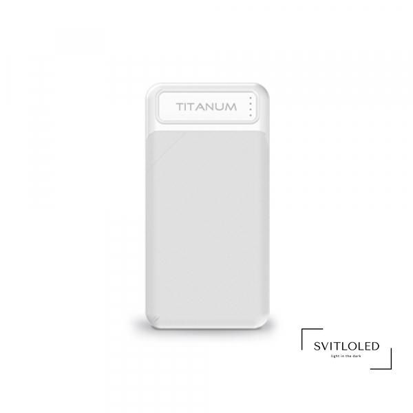 Повербанк Titanum 913 20000 mAh Білий (27357)