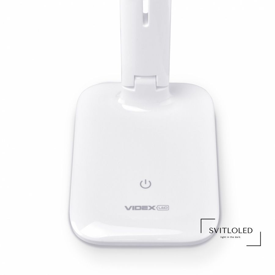 Настільна лампа Videx VL-TF02W 7 Вт 3000-5500 K Білий (24712)