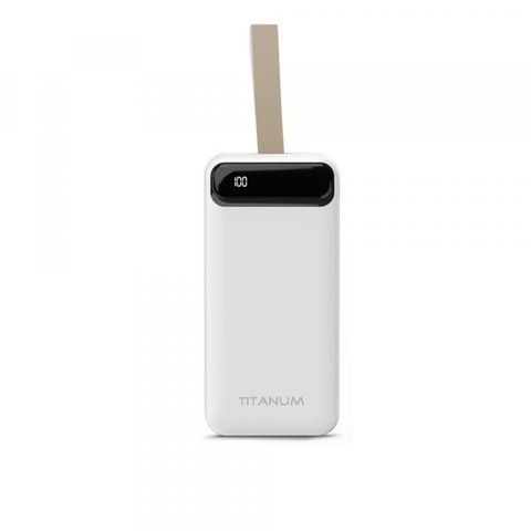 Повербанк Titanum 741 50000 mAh Білий (27361)