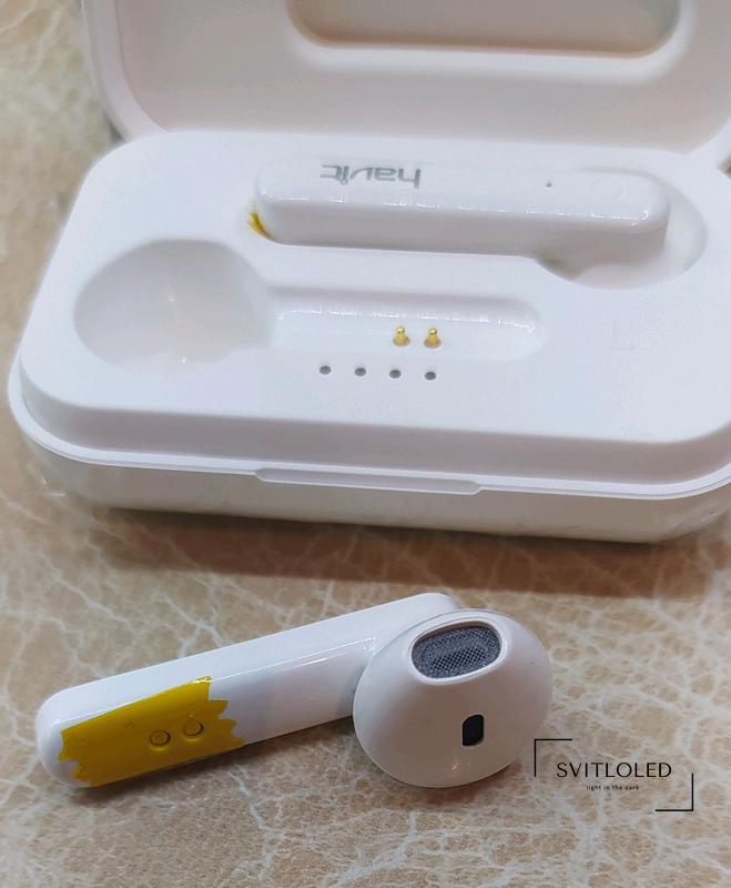 Безпровідні навушники Havit TW935 TWS Білий (26146), Бездротові, Bluetooth, Вакуумні, кейс акумулятор,  з мікрофоном, Білий, 20Hz~20KHz, 10, 32, 3, 2
