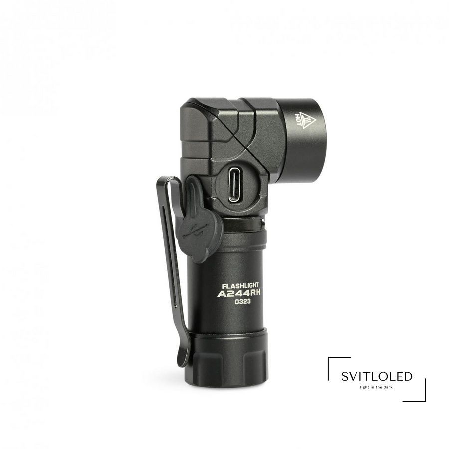 Ліхтарик IP66 Videx VLF-A244RH 600 Lm 5000 K Red (27526)