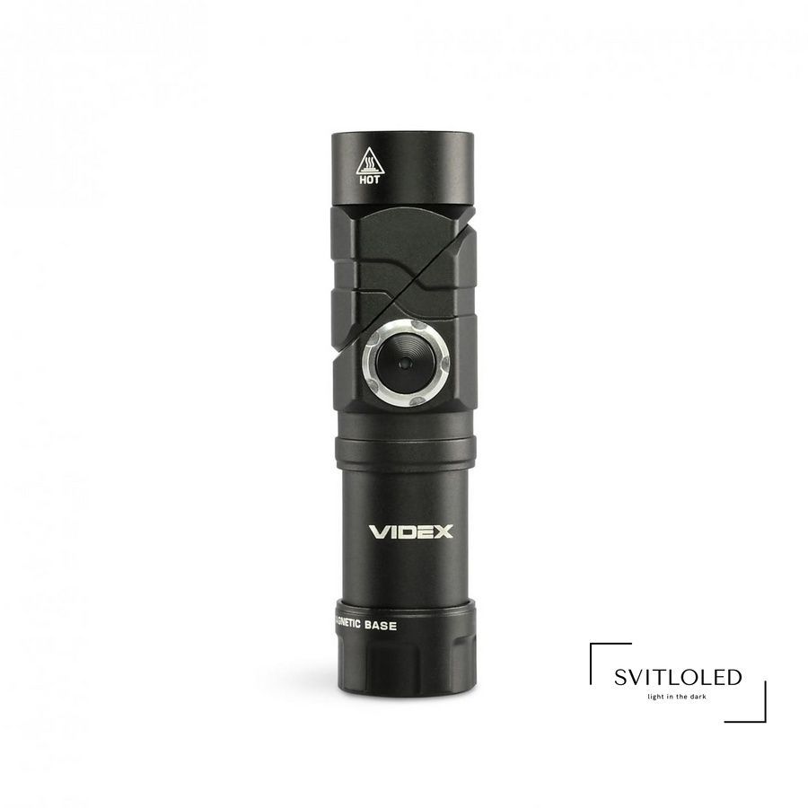 Ліхтарик IP66 Videx VLF-A244RH 600 Lm 5000 K Red (27526)
