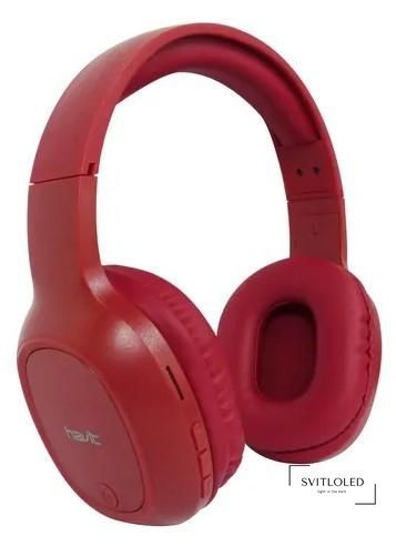 Безпровідні навушники Havit HV-H2590BT 200 mAh MicroSD FM Red (25110)