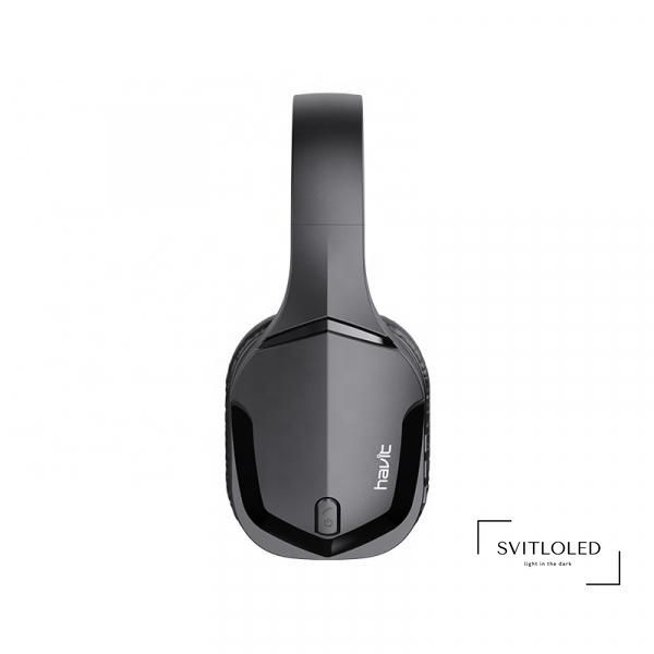 Безпровідні навушники Havit HV-H610BT 200 mAh MicroSD FM Black (25896)