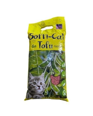 Наповнювач для котячого туалету соєвий 2,6 кг (6 л) Soffi-Cat Tofu Лаванда