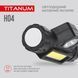 Налобний світлодіодний ліхтарик Titanum TLF-H04 200 Lm 1200 mAh 6500 K (27327)