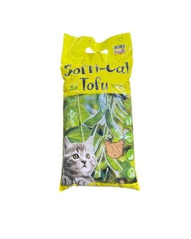 Наповнювач для котячого туалету соєвий 2,6 кг (6 л) Soffi-Cat Tofu Персик