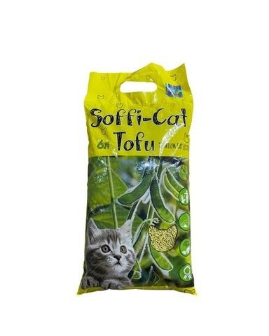 Наповнювач для котячого туалету соєвий 2,6 кг (6 л) Soffi-Cat Tofu М'ята