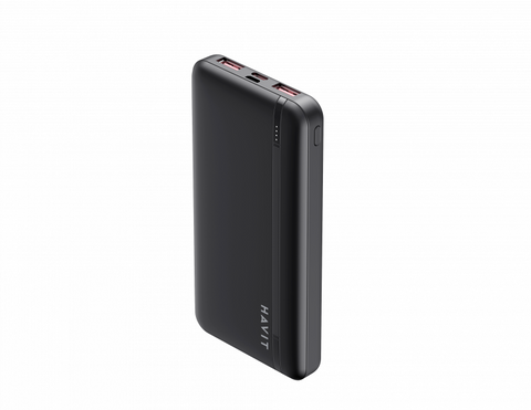 Повербанк Havit HV-PB90 PD20W QC3.0 10000 mAh Чорний (27545)
