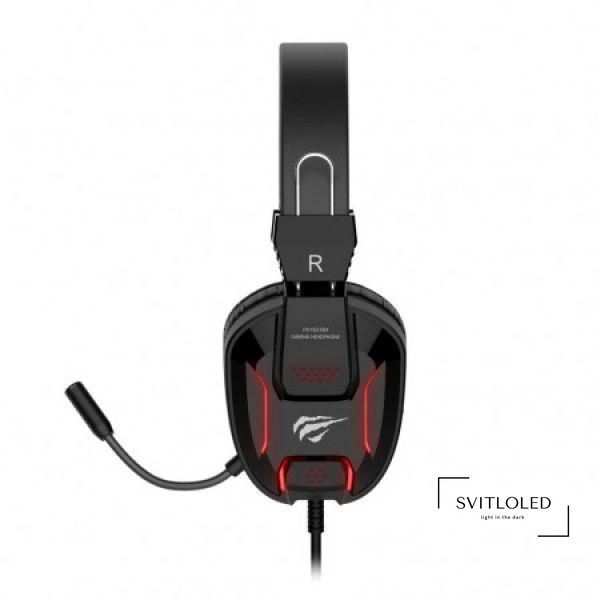 Навушники з мікрофоном Havit HV-H2168d USB + 3,5 мм (23849)