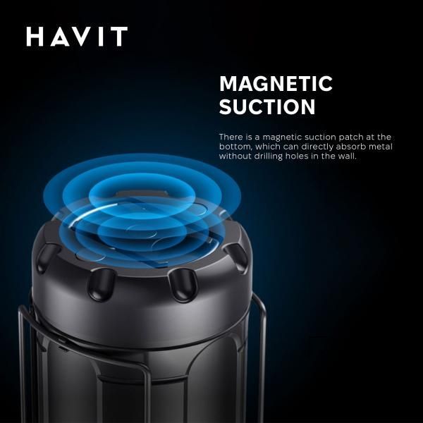 Ліхтар кемпінговий багатофункціональний Havit HV-S006 3 Вт 300 Lm (27335)