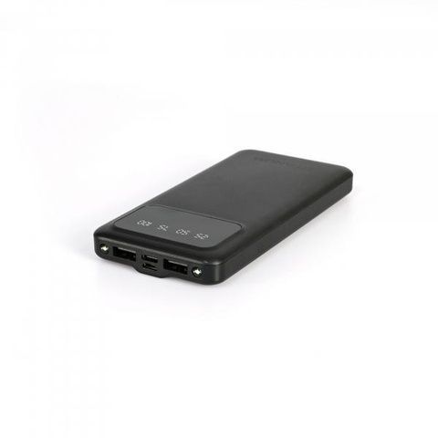 Повербанк Titanum OL21 10000 mAh Чорний (27478), 10000, 2, Micro USB, Type-C, 2USB, 140mm х 68mm х 16mm, 220г., Чорний
