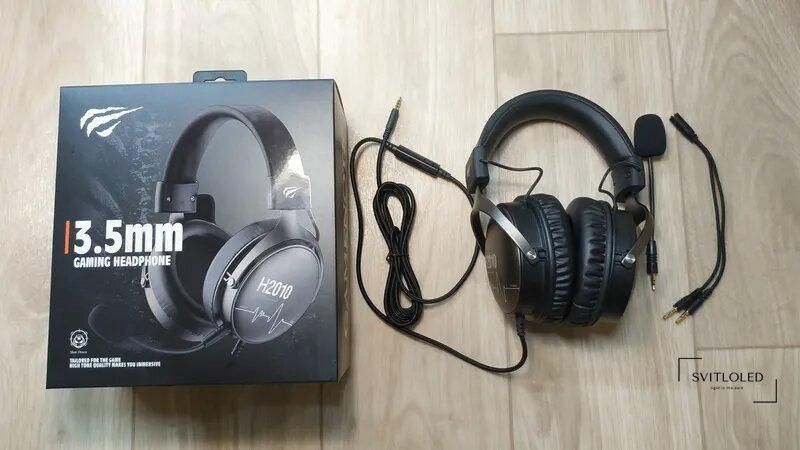 Навушники з мікрофоном Havit HV-H2010d USB + 3,5 мм (26442)