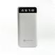 Повербанк з ліхтариком ElectroHouse 10000 mAh type-c Білий (EH-P-01-W), 10000, 2, USB|USBx2|micro USB|Type-C, 139х68х15 мм, Білий
